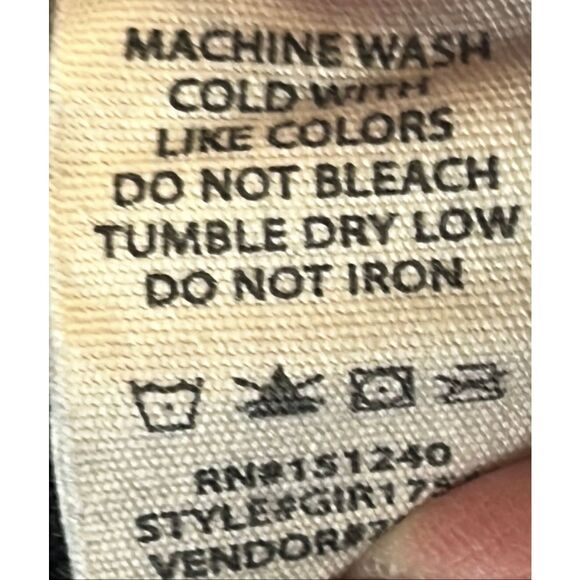 Gilded Intent Women's Large Black Y2K Goth Pullover Hoodie Sweatshirt - Picture 6 of 7